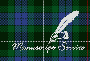 Manuscript Service quill-pen logo